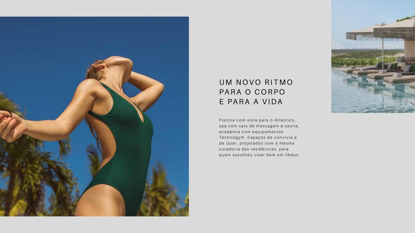 Piscina com vista para o Atlântico