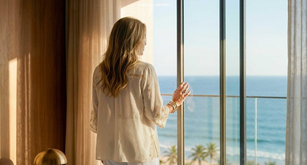 BLVD Residences — vista para o mar a partir do apartamento
