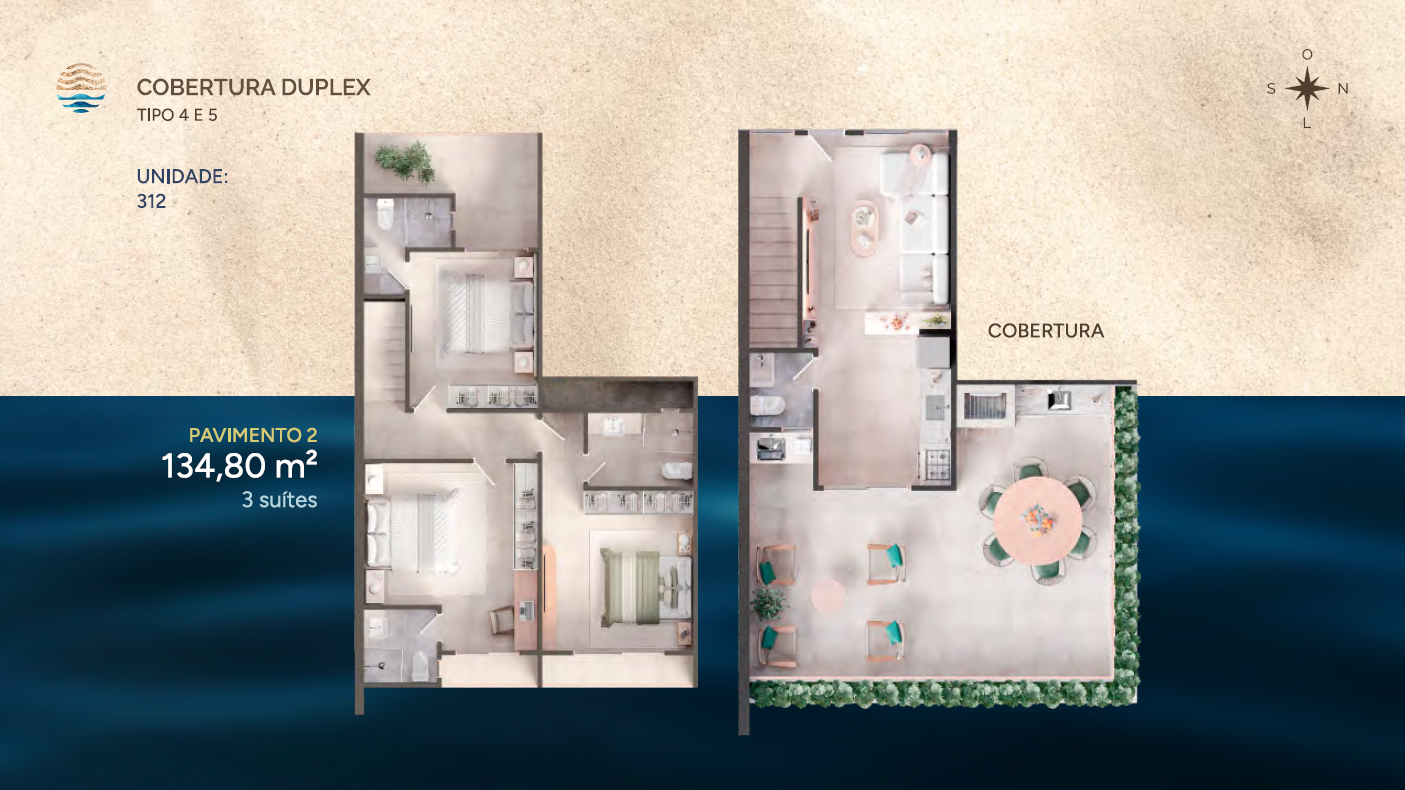 Cobertura duplex
